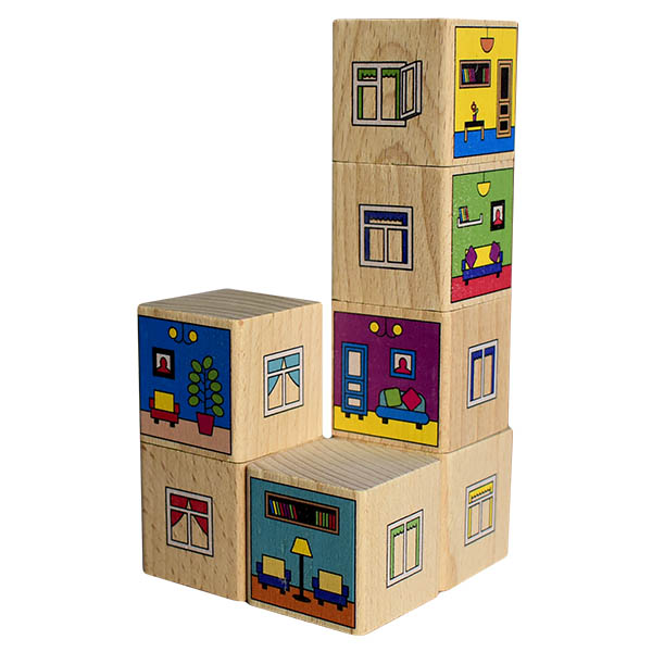 Квартиры - кубики Краснокамская игрушка Куб-10